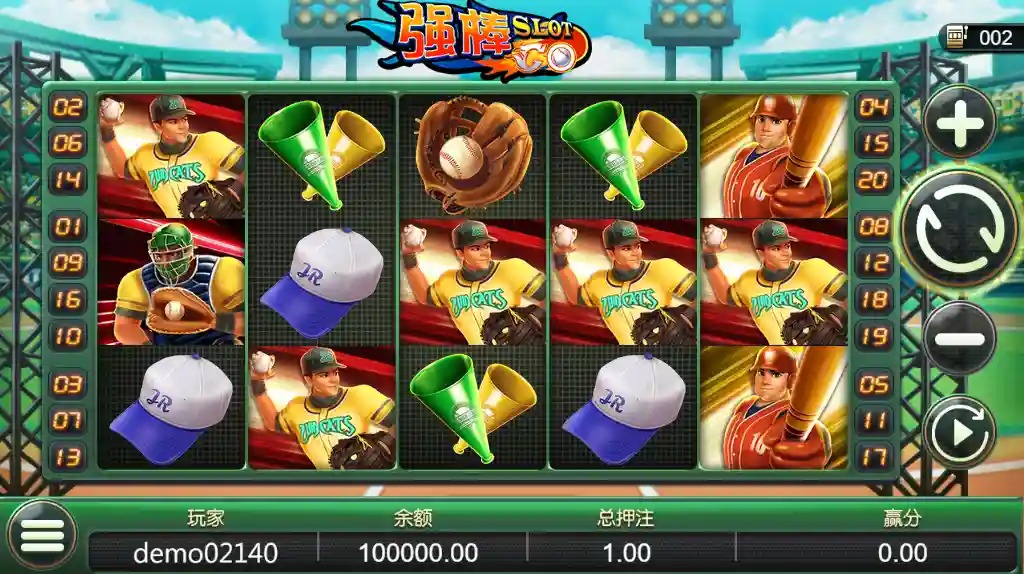 強棒SLOT遊戲畫面